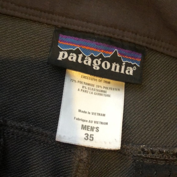 Patagonia Men’s Outdoor Pants Size 35 - Picture 5 of 13